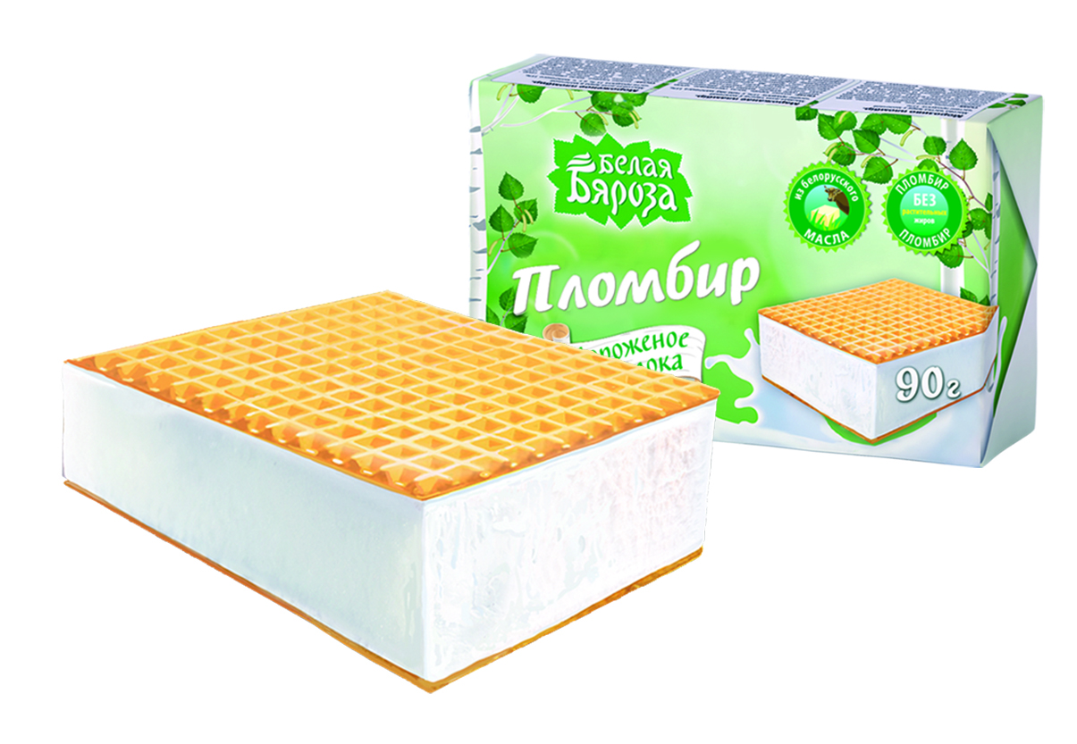 Пломбир брикет 90г.